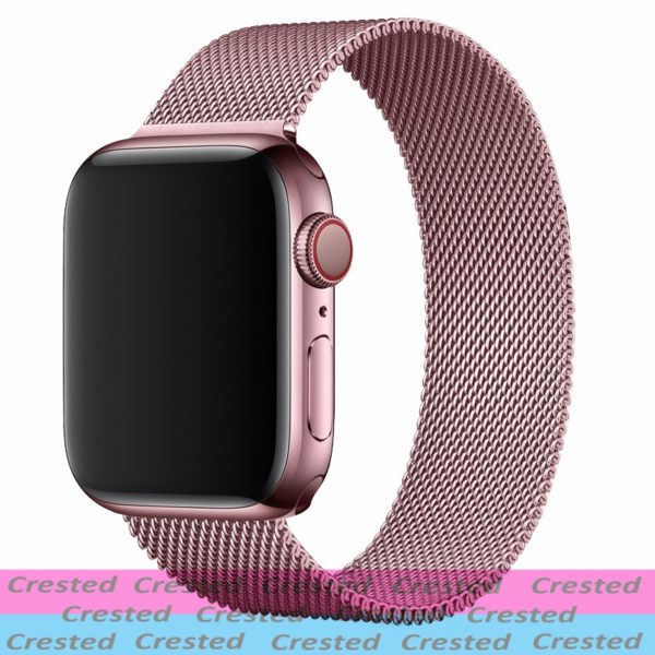 Strap For Apple watch band 40mm 44mm 38mm 42 mm Accessories Milanese Loop iWatch bracelet correa Apple watch seires 6 SE 5 4 3