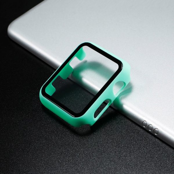 Glass+case For Apple Watch series 6 5 4 3 SE 44mm 40mm iWatch Case 42mm 38mm Screen Protector+cover apple watch Accessories