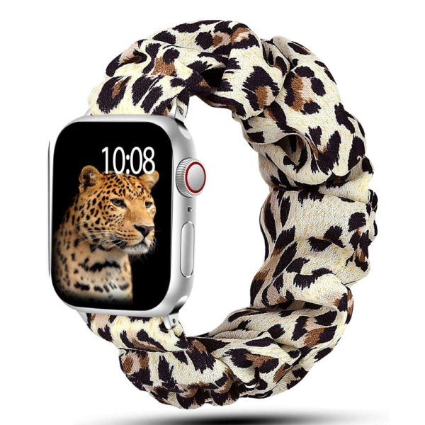Scrunchie Strap for Apple watch band 42mm 40mm Elastic Nylon Solo Loop bracelet for applewatch series 6 5 4 3 se band 44mm 38mm
