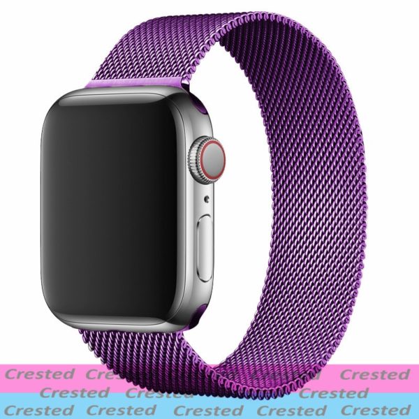 Strap For Apple watch band 40mm 44mm 38mm 42 mm Accessories Milanese Loop iWatch bracelet correa Apple watch seires 6 SE 5 4 3