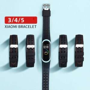 Silicone Smart watchband For Xiaomi Mi band 5 mi band 3 4 Sport watch band replacement