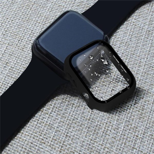 Glass+case For Apple Watch series 6 5 4 3 SE 44mm 40mm iWatch Case 42mm 38mm Screen Protector+cover apple watch Accessories