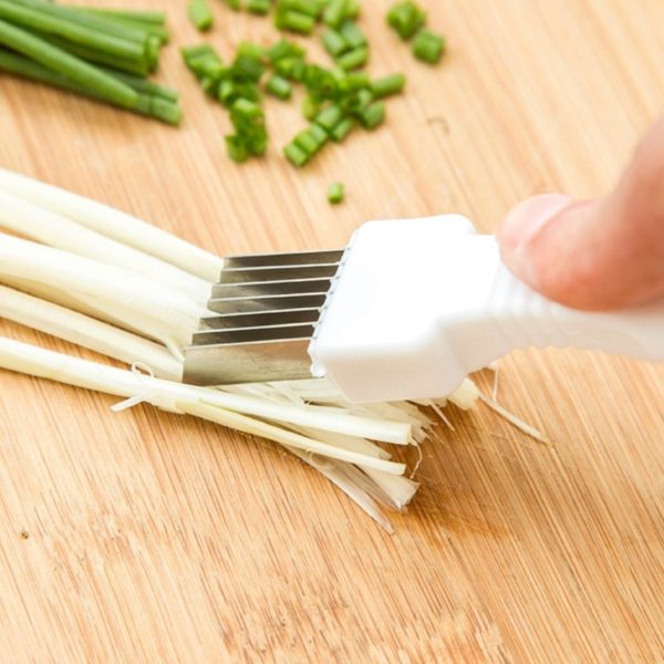 Multifunction Cutting Onion Chopped Green Onion Knife Vegetable Garlic Cutter Kitchen Speedy Chopper Shred Silk The Knife