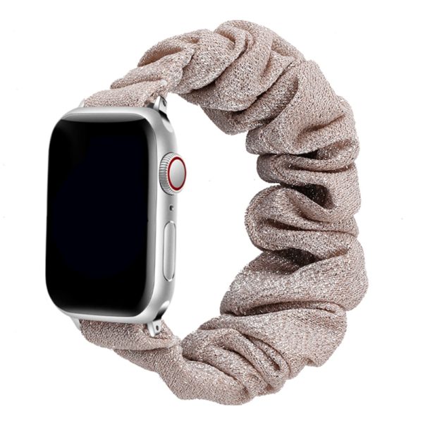 Scrunchie Strap for Apple watch band 42mm 40mm Elastic Nylon Solo Loop bracelet for applewatch series 6 5 4 3 se band 44mm 38mm