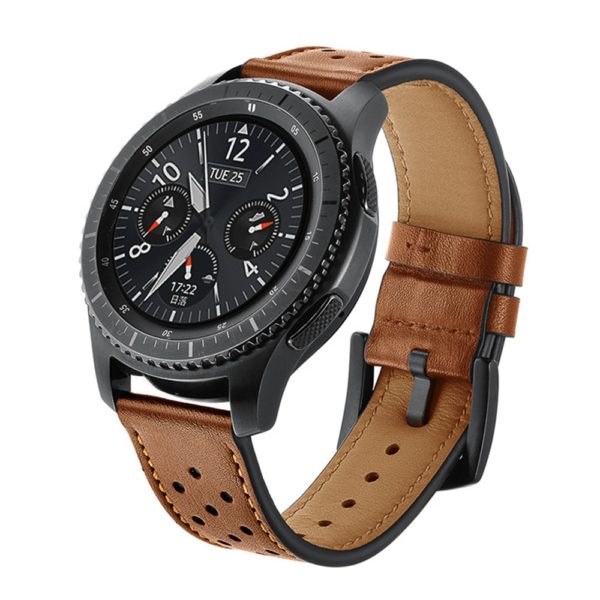 20/22mm Band For Sumsung Galaxy Watch 46mm/42mm/Active Gear S3 frontier/S2/Sport Genuine Leather Huawei Watch GT2/pro/2e strap