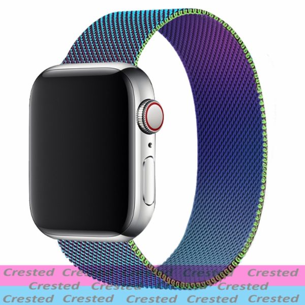 Strap For Apple watch band 40mm 44mm 38mm 42 mm Accessories Milanese Loop iWatch bracelet correa Apple watch seires 6 SE 5 4 3