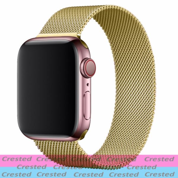 Strap For Apple watch band 40mm 44mm 38mm 42 mm Accessories Milanese Loop iWatch bracelet correa Apple watch seires 6 SE 5 4 3