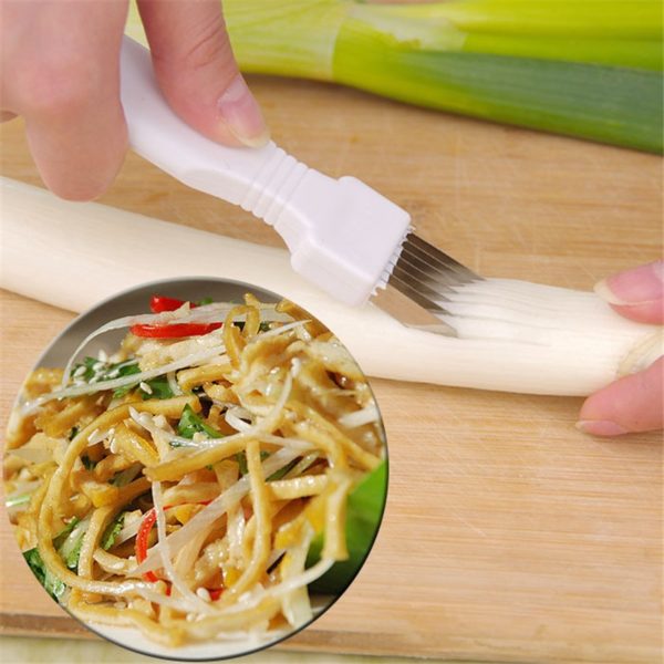 Multifunction Cutting Onion Chopped Green Onion Knife Vegetable Garlic Cutter Kitchen Speedy Chopper Shred Silk The Knife